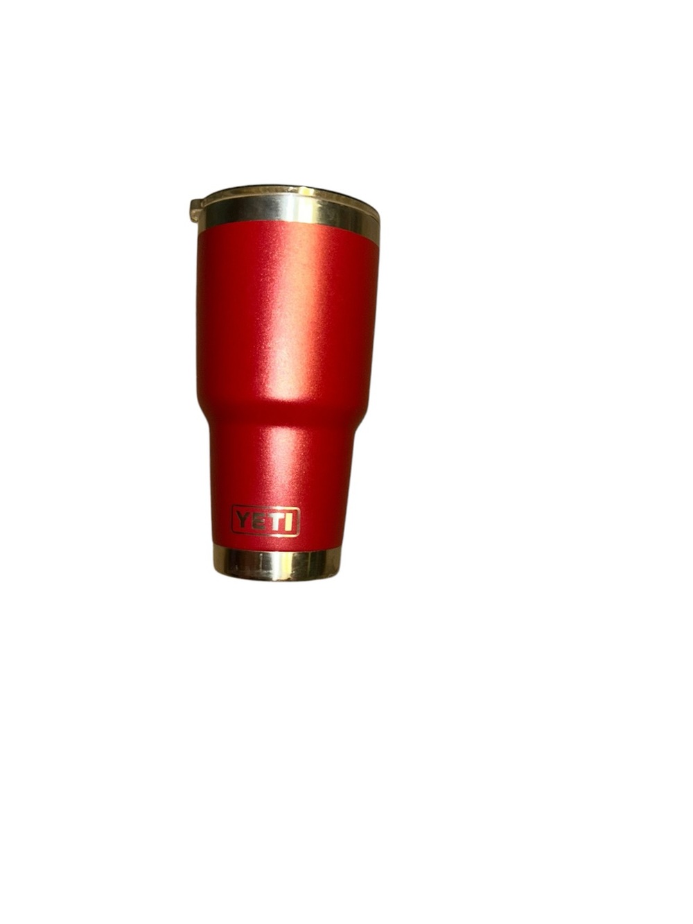 Yeti rambler 30oz tumbler burgundy coffee tea cup with lid
